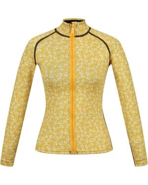Regatta Orla Scuba Top Rash Vest - Yellow