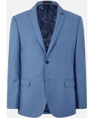 Ted Baker Blake Airforce Slim Jacket - Blue
