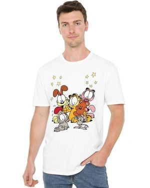 Garfield Friends Are Best T Shirt - White