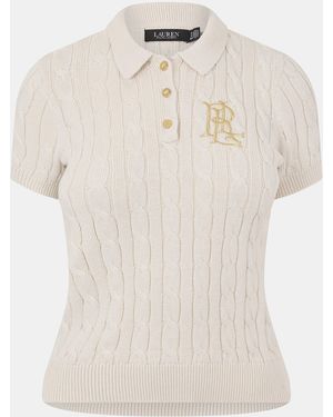 Ralph Lauren Knitted Top - Natural