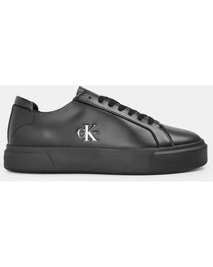 Calvin Klein Basket Cupsole Court Trainers - Black