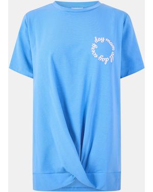 Mama.licious Mama Mat T-Shirt Dress - Blue