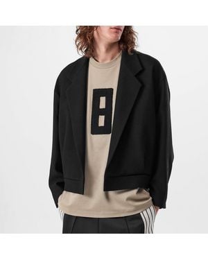 Fear Of God Notch Lapel Long Sleeve Blazer - Black