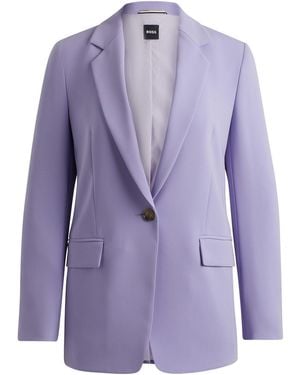 BOSS Jocaluah Suit Jacket - Purple