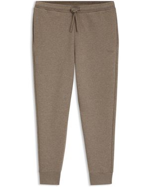 BOSS Hadiko Joggers With Drawstring Waistband - Grey