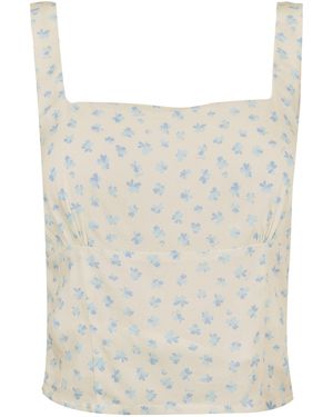 Jack Wills Sleeveless Shirt - White