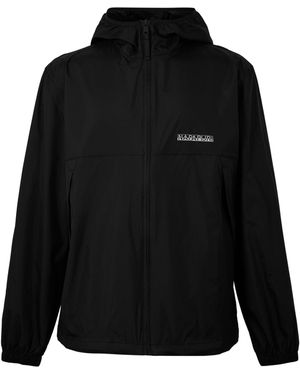 Napapijri Rain Anorak Jacket - Black