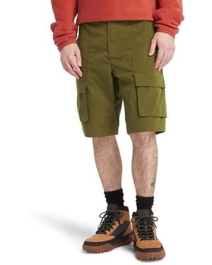 Timberland Durable Water Repellent Cargo Shorts - Green