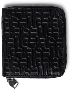 DIESEL Coin Zip Billfold Wallet - Black