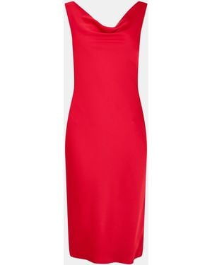 Norma Kamali A Line Dress - Red