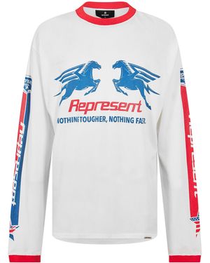 Represent Long Sleeve T-Shirt - White