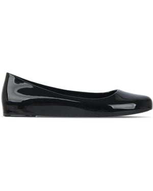 Miso Jelly Ballet Court Shoes - Black