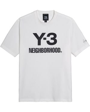 Y-3 X Neighborhood Logo T-Shirt - White