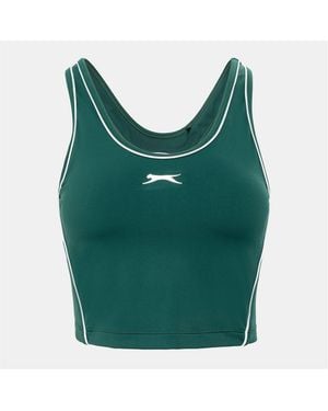 Slazenger 1881 Racerback Vest - Green