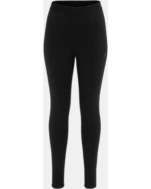 Nevica Chamonix Wpnt Mid Rise Full Length Slim Fit Baselayer Leggings - Black