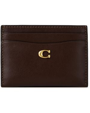 COACH Card Holder - Brown