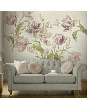 Laura Ashley Gosford Fixed Size Mural - Grey