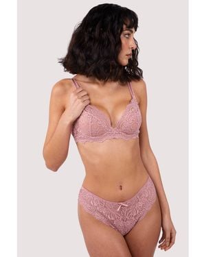 Wolf & Whistle Ariana Ash Rose Everyday Bra - Red