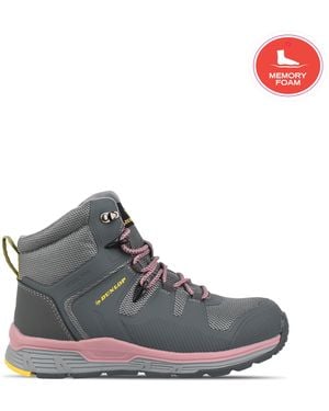 Dunlop Baltimore Steel Toe Cap Boots - Grey