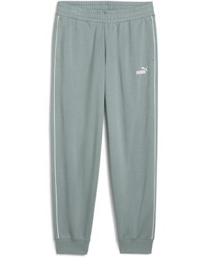 PUMA Sport Comfort Closed Hem Jersey Joggers - Blue