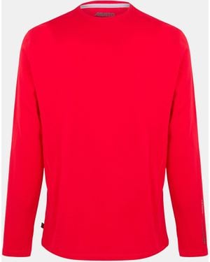 Musto Evo Sunblock Ls Tee - Red