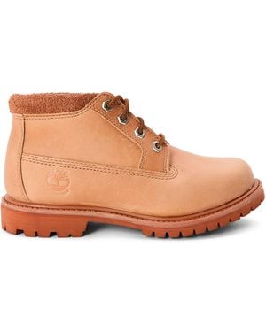Timberland Nellie Mid Lace Up Waterproof Chukk - Brown