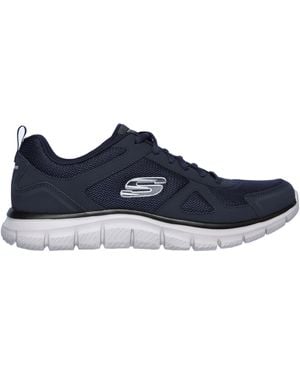 Skechers Lace Up Jogger W Memory Foam Low-Top Trainers - Blue