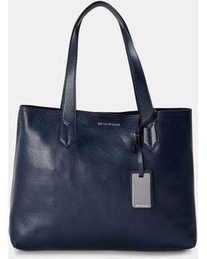 Emporio Armani Tote Bag - Blue