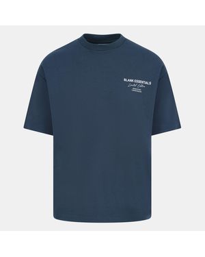 Blank Essentials Limited Edition Oversized T-Shirt - Blue