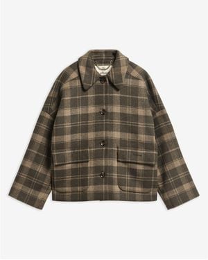 Barbour B.Li Myla Checked Wo Ld64 - Green