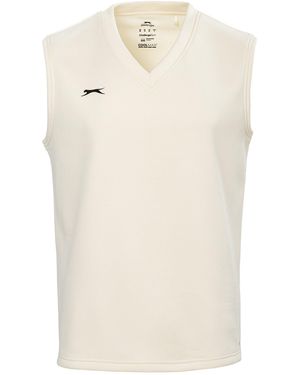 Slazenger 1881 Cricket Jumper - Natural