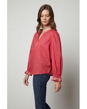 Velvet By Graham & Spencer Regular Fit T-Shirt - Red