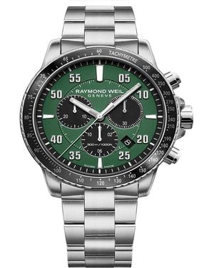 Raymond Weil Tango Automatic Analogue Watch - Green