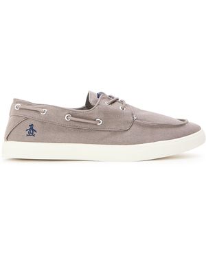 Original Penguin Sailor Boat Shoes - Grey