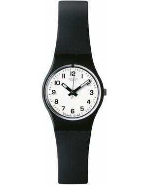 Swatch Core Analogue Quartz Watch - Black