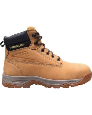 Dunlop On Site Steel Toe Cap Boots - Brown
