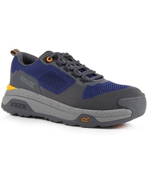 Regatta Crossfort Safety Trainers - Blue