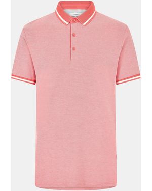 Peter Werth Arragon Short Sleeve Polo Shirt - Red