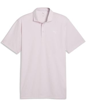 PUMA Pure 3.0 Short Sleeve Performance Polo Shirt - Purple