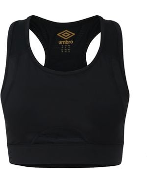 Umbro Train Medium Impact Sports Bra - Black
