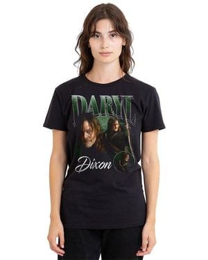 Other The Walking Dead Daryl Dixon Daryl Homage T Shirt - Black
