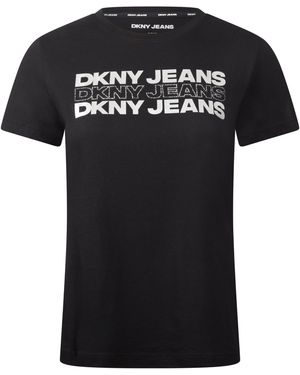DKNY Double Foil Jea - Black