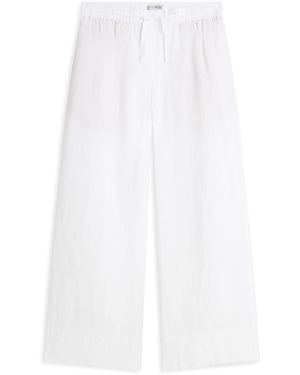 Tommy Hilfiger Wide Leg Trousers - White