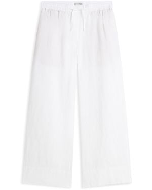 Tommy Hilfiger Wide Leg Trousers - White