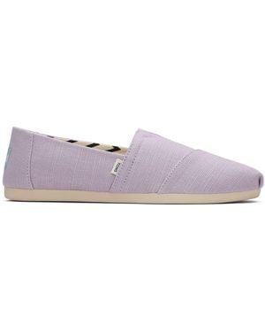 TOMS Alpargata Classic Espadrilles Size 3.5 - Purple