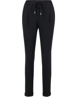 BOSS Tariyana9 Straight Leg Trouser - Blue