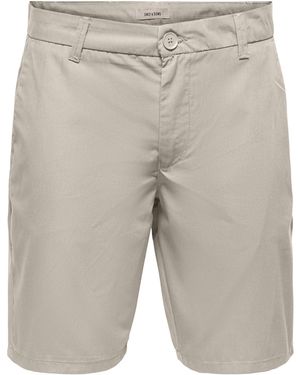 Only & Sons Chino Shorts - Grey