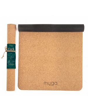MYGA Cork Yoga Mat - Natural