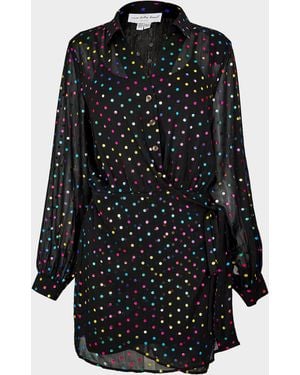 Never Fully Dressed Miley Wrap Dress - Black