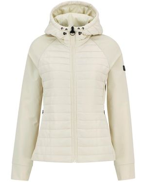 Barbour Valentina Quilted Sweatshirt - White